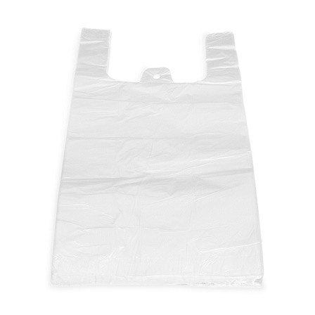Taška 10kg bílá 11mi | Obalový materiál - Sáčky, tašky, střívka